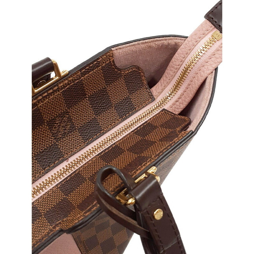 Louis Vuitton Damier Ebene Brown Jersey Tote Bag - Picture 5 of 8